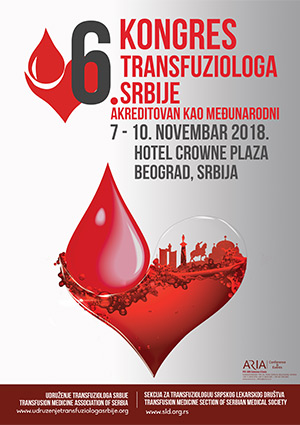 6. Kongres transfuziologa Srbije akreditovan kao međunarodni